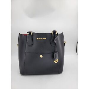 Michael Kors Saffiano Leather Greenwich Grab Bag‎ Satchel Purse